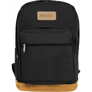 【團購商品,10個起做】NKUST經典後背包31L皮標款_黑色