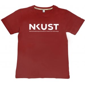 【絕版出清，最後XS】NKUST經典款純棉短T_紅