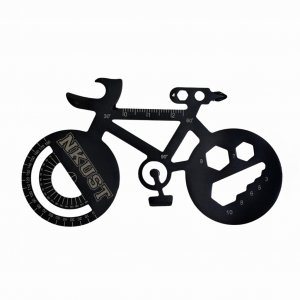 【團購商品，10件起做】NKUST 自行車造型工具卡
