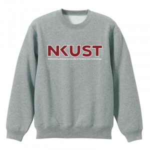 【絕版出清，售完30件起做】NKUST經典款美式大學T_灰