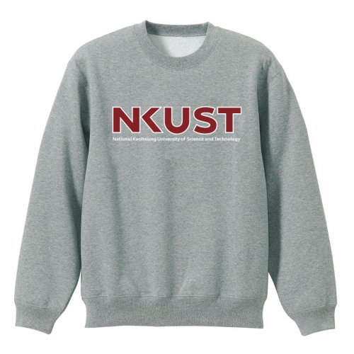 【絕版出清，售完30件起做】NKUST經典款美式大學T_灰