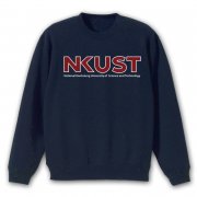 【絕版出清，售完30件起做】NKUST經典款美式大學T_深藍