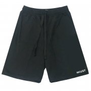 【絕版出清，售完10件起做】NKUST休閒有型棉短褲_黑