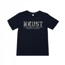 【絕版出清，售完不補】NKUST迷彩款軍事風純棉短T(男女適穿)_黑色